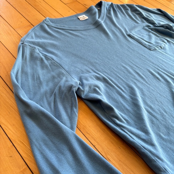 NN07 Blue Arnold LS tee size M - Picture 4 of 11